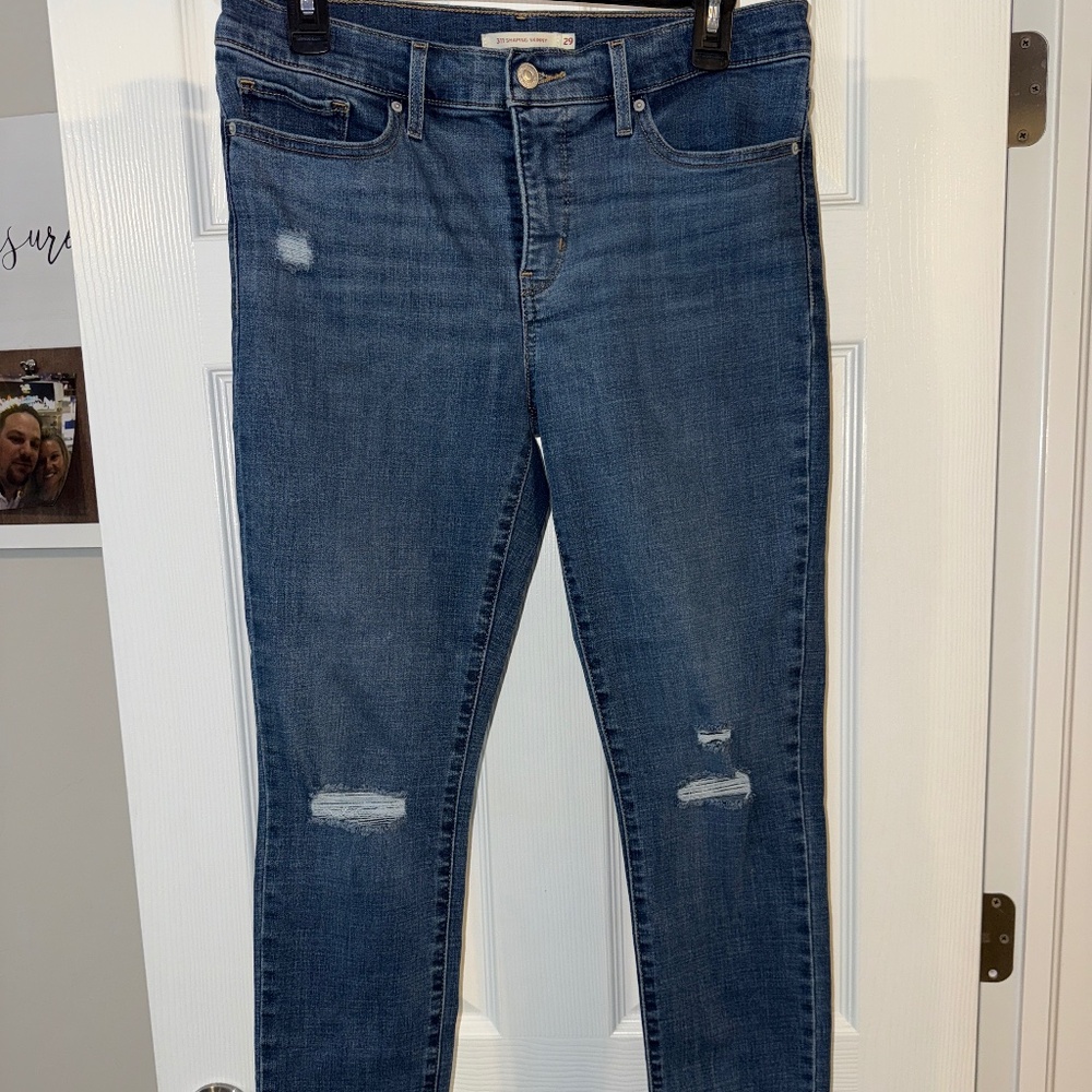 WOMENS LEVI 311SHAPING SKINNY JEANS